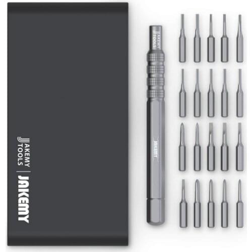 New Product 21 In 1 Portable DIY Electronic Maintenance Magic Screwdriver Box Kit with Replaceable Driver Bits for Home Repair