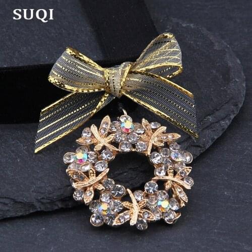 SQ fashion Velvet bow Necklace jewelry gold Rhinestone pendants chokers necklaces for womens bohemian metal chokers mujer 2019