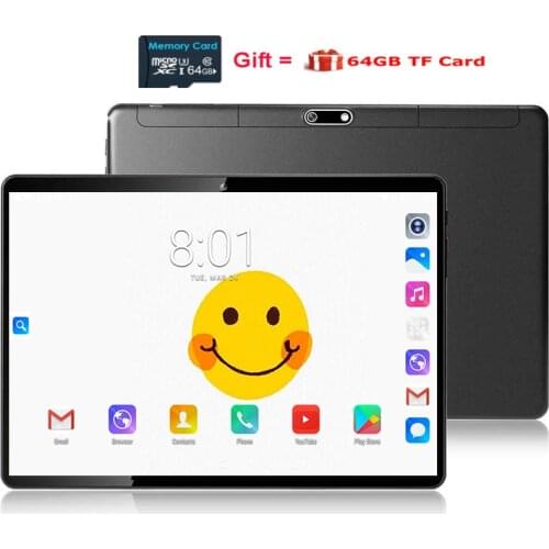 Global 4G wifi tablet 10 inch Quad Core Android 9.0 2GB RAM 32GB 1280*800 HD Screen 5.0MP Cameras 4G LTE Phone tablet GPS Pad
