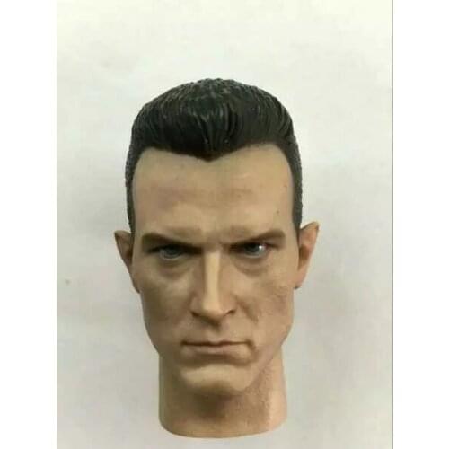 Custom 1/6 Terminator 2 The Judgement Day T1000 Head Sculpt Robert Patrick Headplay