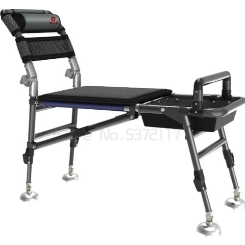 Fishing chair folding multifunctional fishing chair portable platform fishing chair all terrain portable wild fishing chair