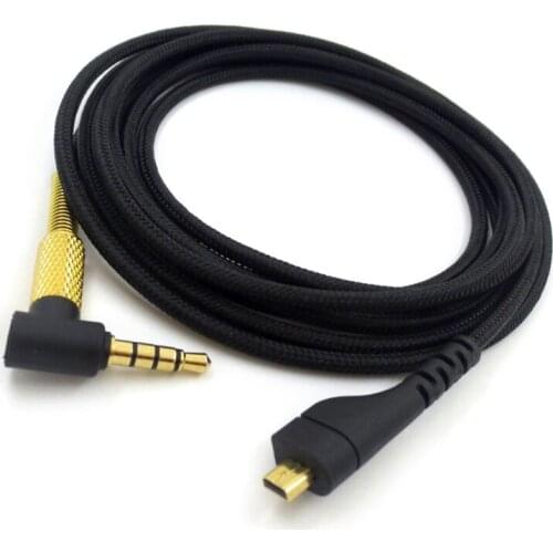 Replacement 3.5mm Nylon Gaming Headset Audio- Cable for steelseries Arctis 357