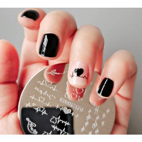 Nail art stamping plates snowflake template flowers image plate zjoys series nail printing tools