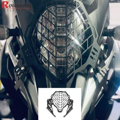 Dl650 v storm 2021 Motorcycle Headlight Protector Grille Guard Light Lamp Cover FOR SUZUKI DL650 V-Storm 650 2017 2018 2019 2020