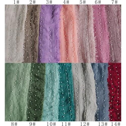 Pearl decorative wrapping fabric edge fold thin cotton and linen newborn photography props photo props