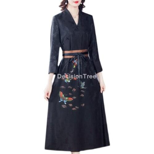 2021 chinese dress women chinese style cheongsam qipao dress lady nightclub bandage party split bandage dresses coaplay costumes