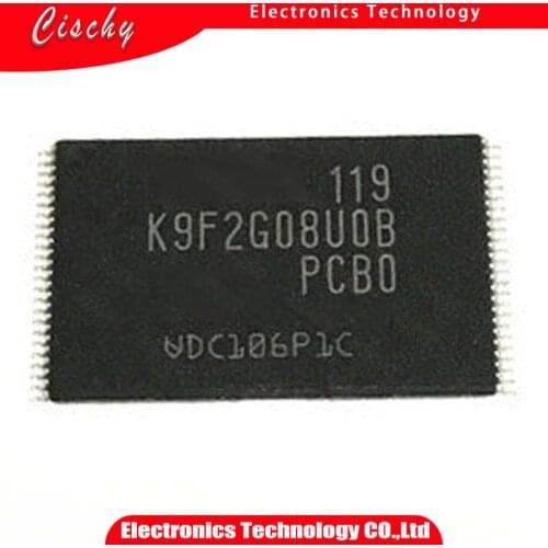1pcs/lot K9F2G08U0BPCB0 K9F2G08UOBPCBO K9F2G08U0B-PCB0 K9F2G08UOB-PCBO TSOP-48