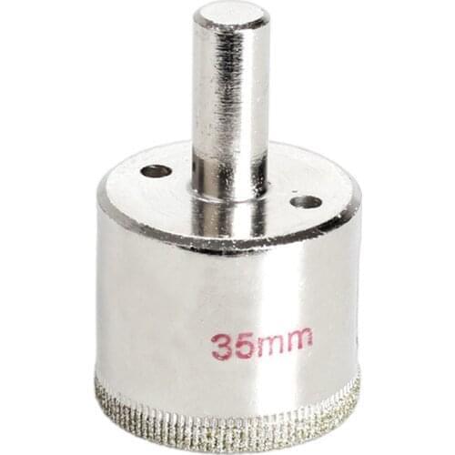 1 PC New Xueliee 35mm Diamond Tipped Coated Hole Saw Core Drill Bits Glass Tile Granite Marble P15