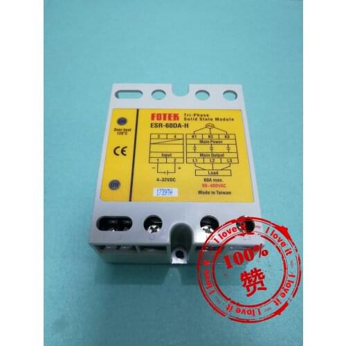 100 % new original imported high power three-phase solid state relay ESR-60DA-H