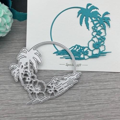 2020 Leaf border Metal Cutting Dies DIY Scrapbooking Paper Photo Album Crafts Knife Mould Card Embossing Mold Stencils for Decor