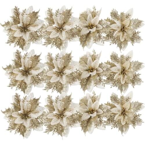 24pcs Christmas Hanging Pendant Party Decorations Christmas Tree Drop Ornament Christmas Tree Decoration