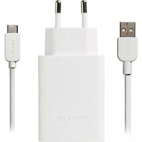 5PC-Sony adapter plus Cable CP-AD2AWC1AB AC/USB A-B connection 150 cm