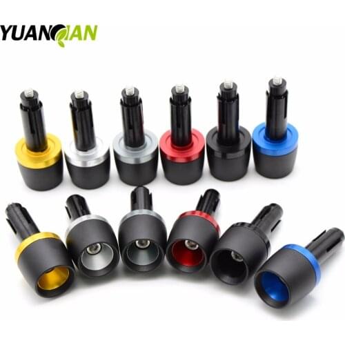 7/8" 22mm CNC Universal Motorcycle Hand Bar Ends Handlebar Grips Ends for yamaha Yzf R1 R6 SUZUKI GSXR1000 K7 GSXR 1000 GSXR1000