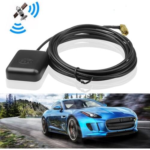 Car navigation GPS Antenna SMA GPS Position Locate Signal Receiver & Antenna Car Aerial 3M Cable Magnetic Base For Radio ANT-MD