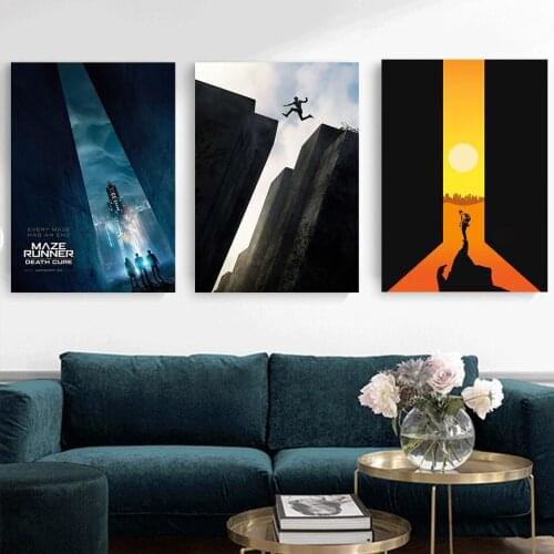 High-Definition The Maze Runner Canvas Movie Poster Wall Art Home Print Modular Painting For Living Room