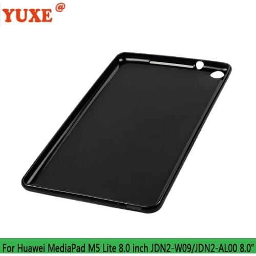Tablet Case For Huawei MediaPad M5 Lite 8.0 inch JDN2-W09 JDN2-AL00 M5lite 8.0" Funda Back TPU Silicone Anti-Drop Cover