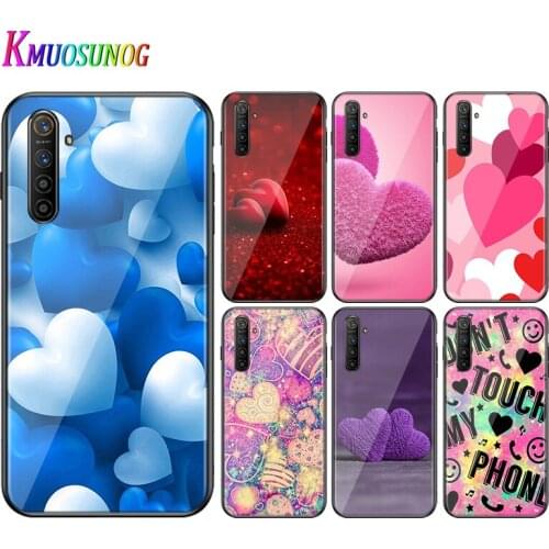 For OPPO A5 A9 2020 F7 Phone Cover Shell Animal Cute Love for OPPO Reno 2 Z 2Z 2F 3 4 Pro 5G Bright Black Phone Case