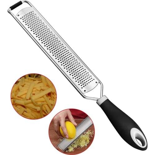 Citrus Lemon Zester Cheese Grater Stainless Steel Mill Cheese Grater Tools Chocolate Lemon Zester Fruit Peeler Kitchen Gadgets