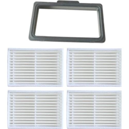 Robot Vacuum Cleaner HEPA Filter Frame Rubber Seals for Panda X600 Midea VCR15 VCR16 Robotic Vacuum Cleaner Spare Parts