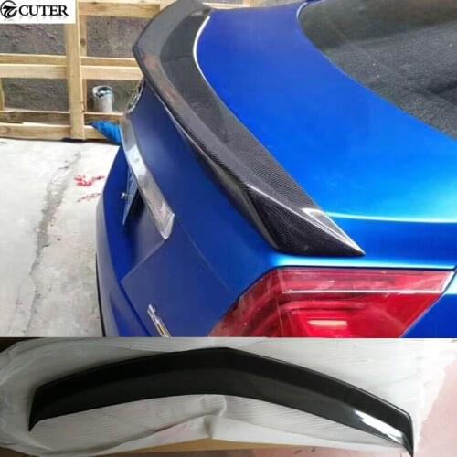 CTS Carbon Fiber Car Body Kit rear spoiler wing for Cadillac CTS 2014
