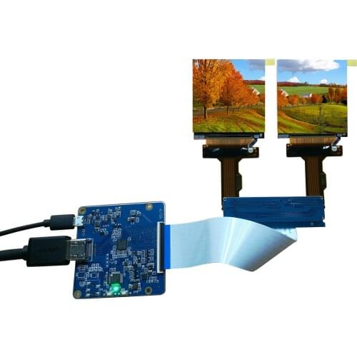 Hotselling 2.9 inch IPS 2k LCD with a set HDMI MIPI driver board 1440*1440 resolution for AR VR LS029B3SX02