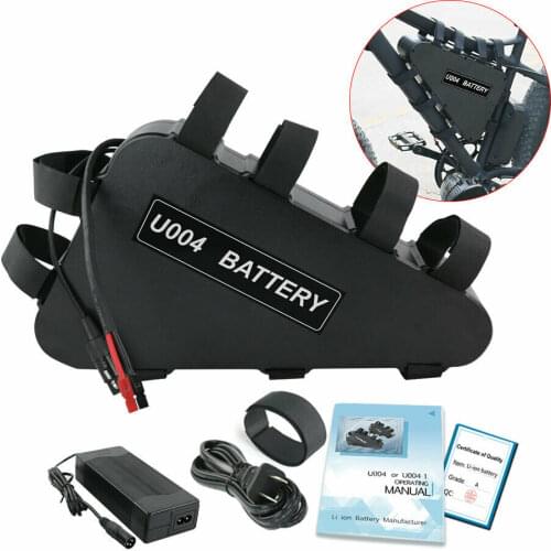 Outdoor Ebike Ebike Motor Lithium ion Battery Electric Bicycle 48V 52V 20AH BMS waterproof Triangle Battery with Charger