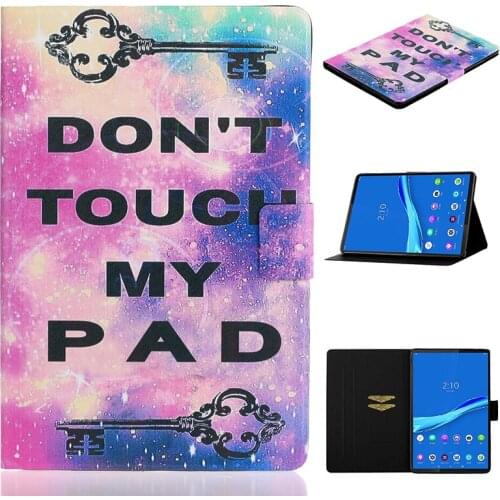 Nice Painting case For Lenovo Tab M10 FHD Plus cute cover TB-X606F TB-X606X TB-X606 holder with card slot