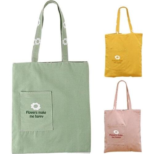 Fashion Handbag Portable Flower Printing Big Totes Shopper Bag Casual Student Shoulder Messenger Bag organizador escritorio