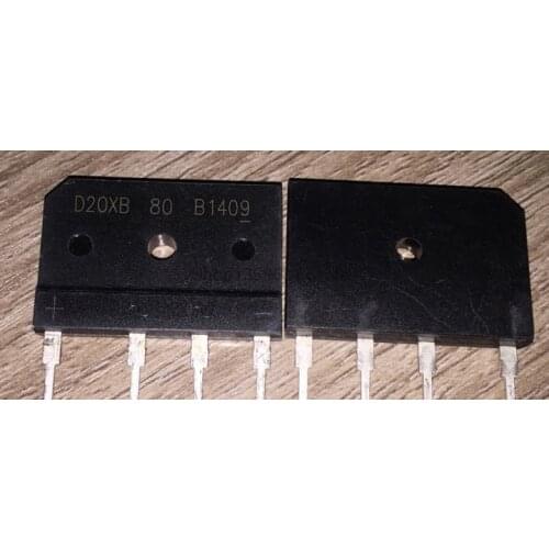 10PCS D20XB60 D20SB60 D20XB80 D20SB80 DIP-4 25A 600V/800V Bridge Rectifiers