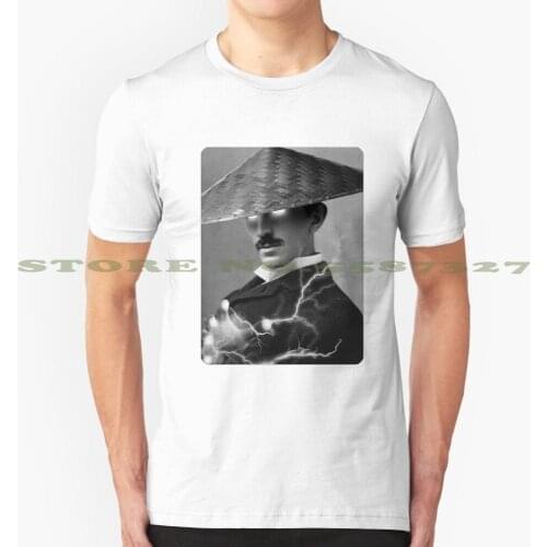 Nikola Tesla Mortal T shirt Combat Science of Electricity cool design t-shirt for men women