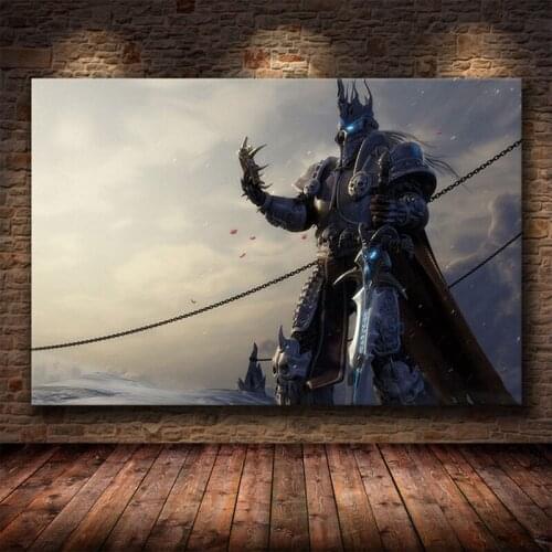 The Poster Decoration Painting of World of Warcraft 8.0 Map on HD Canvas Canvas Painting Wall Art Canvas Cuadros Decor