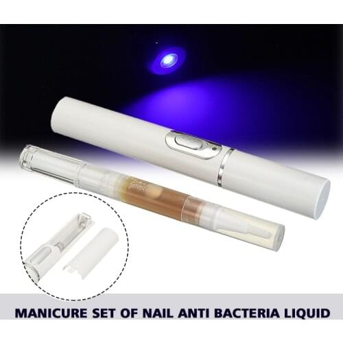 Anti-fungal Home Treatment Set Toe Nail Pen Onychomycosis Paronychia Eradicate Toe Finger Nails Fungus Bacteria Painless