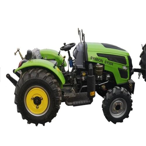 SYNBON Factory 50HP Tractors Micro Wheeled Garden Greenhouse Orchard Used Farm Tractors