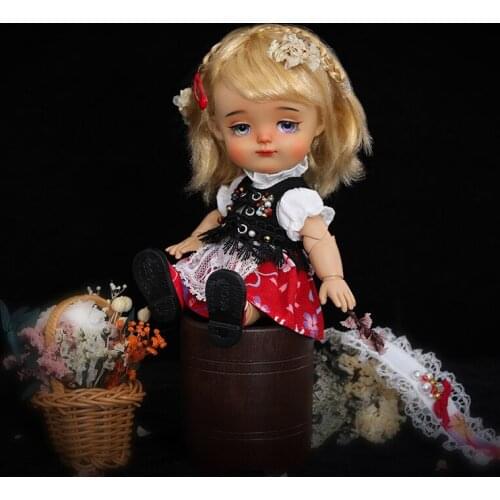 BJD Zye 1/8 Doll Ball Jointed Doll Smile Mong Secret Doll Full Set Toys for Kids Surprise Gifts for Girls Dropshipping 2021