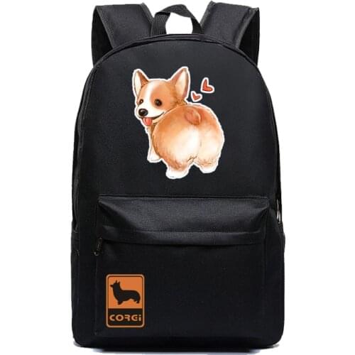 Cartoon Dog School Bags Book Animals Dog Backpacks Children Bag Fashion Shoulder Bag Rucksack Students Backpack Travel Bags