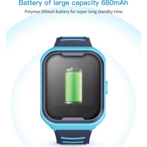 A36E Kids Smart Watch 4G GPS WiFi SOS Video Call IP67 Waterproof Alarm Clock Camera Baby Watch Kids Phone Smartwatch