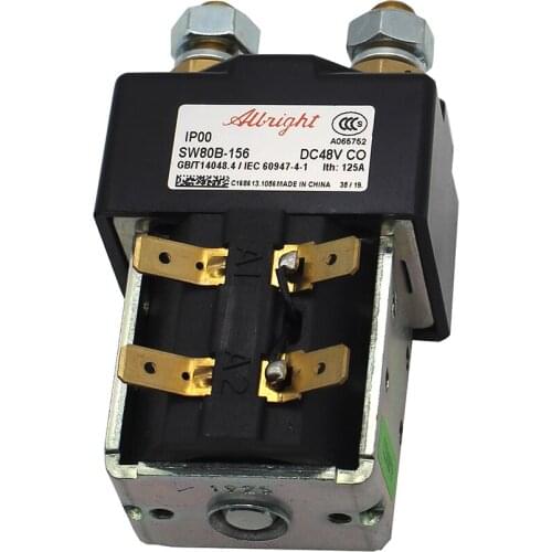 SW80B-156 48V DC CONTACTOR FOR CURTIS ZAPI CONTROLLER FORKLIFT STACKER PALLET GOLF CART