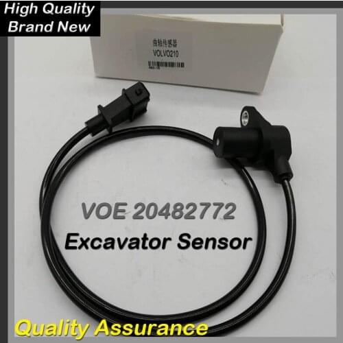 High Quality EC210 EC240 EC290 EC160 EC180 Camshaft Position Sender Tachometer Sensor for Truck Excavator 20482772 VOE20482772