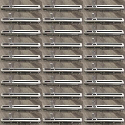 20PCS For Mackie CFX8 CFX12 CFX16 CFX20 DJ Live Mixer Volume Fader 50KDx2 Dual CH with Dust strip