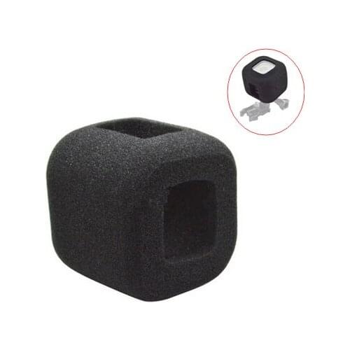 For GoPro Hero 4/5 session Accessories Foam Wind Screen Anti Wind Noise Windshield Cover For gopro Hero Camera acces