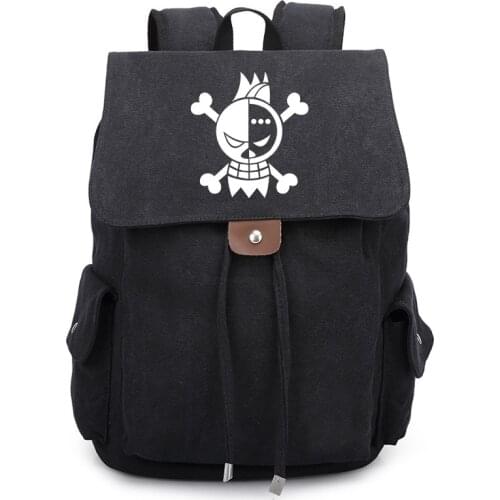 Anime One Piece Backpack Teenagers Bookbag Laptop Shoulder Bags Men Women Travel Bag Boy Girls School Bags High Quality