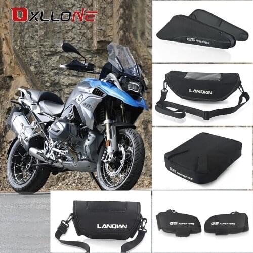 For BMW R1200GS R 1200 GS/Adventure/R1250GS ADV Motorcycle Repair Tool Placement Bag Bumper Frame Triple-cornered Packge Toolbox