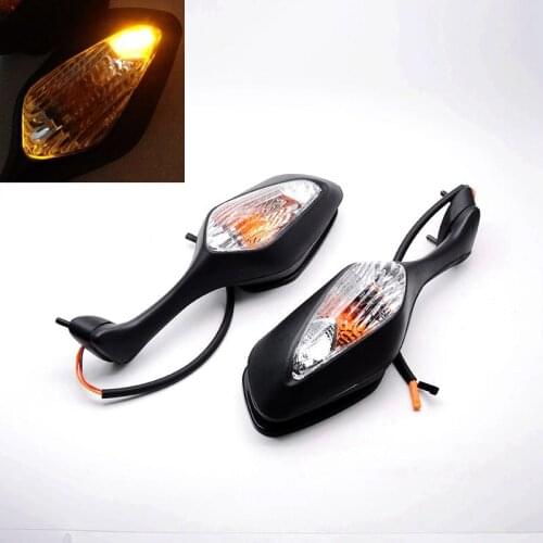 For Honda CBR CBR1000RR 2008-2013 VFR1200 2010-2012 Motorcycle LED Turn Signal Integrated Side Rearview Mirrors