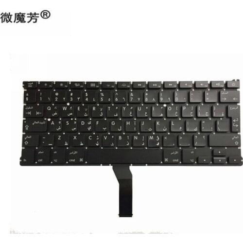 New Arabic Replacement Keyboard For Apple FOR Macbook Air 13" A1369 A1466 AR Keyboard 2011 2012 2013 2014 2015