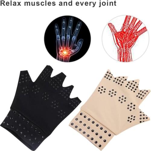 Arthritis Anti-edema Magnetic Therapy Joints Braces Gloves Rheumatoid Hand Pain Relief Compression Protector Gloves Health Care
