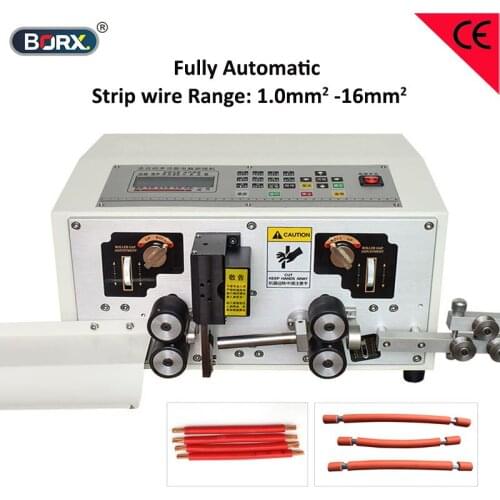 High quality BORX wire stripping machine automatic copper core PVC insulated peeling machine thick cable cut