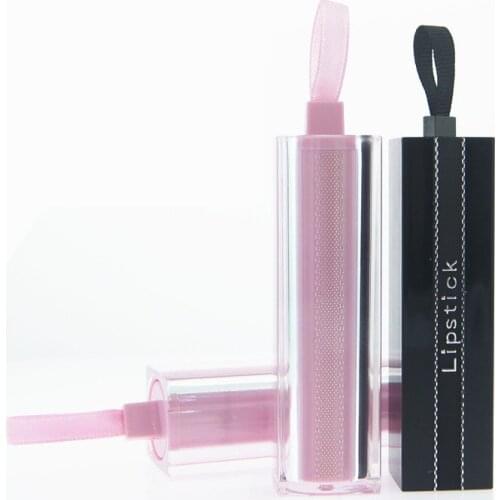 10/30/50pcs Ribbon Empty Lip Balm Tubes DIY Lipstick Tube Lip Balm Bottle Case Cosmetic Bottle Container