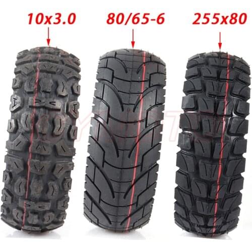 10x3.0 255x80 80/65-6 10-inch Off Road City Road Pneumatic Tire for Electric Scooter Speedual Grace Zero 10X