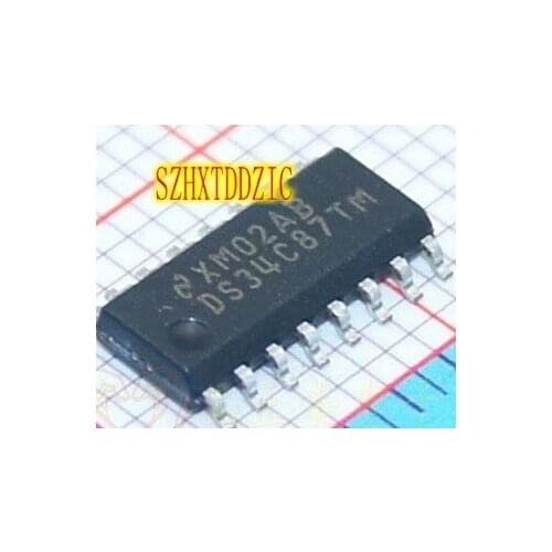 2pcs/lot DS34C87TM SOP16 [SMD]