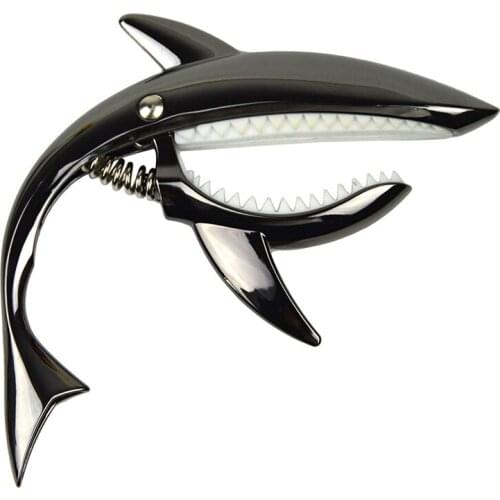 New Alloy Personality Shark Capo Ukulele Guitar Parts And Accessories